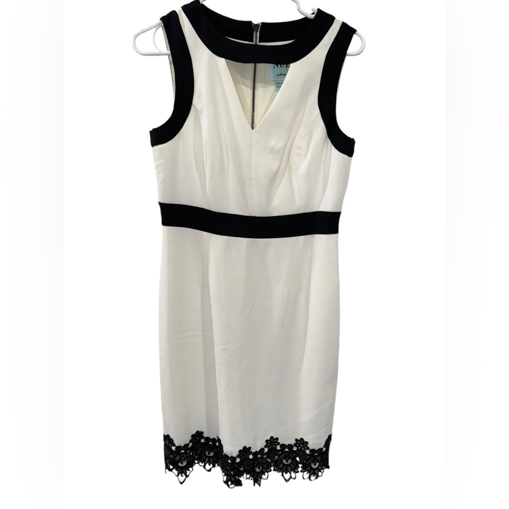 Nue by Shani Black & White Cocktail Dress